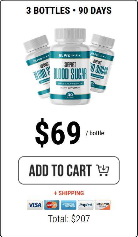 GLPro-3-bottle - order-now-( Ninty Days Supply) - image